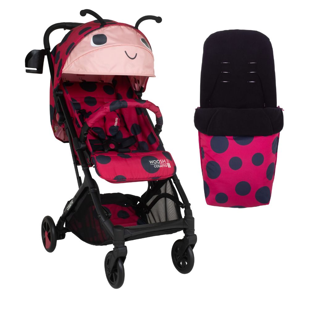 Cosatto Woosh 3 Lovebug With Footmuff